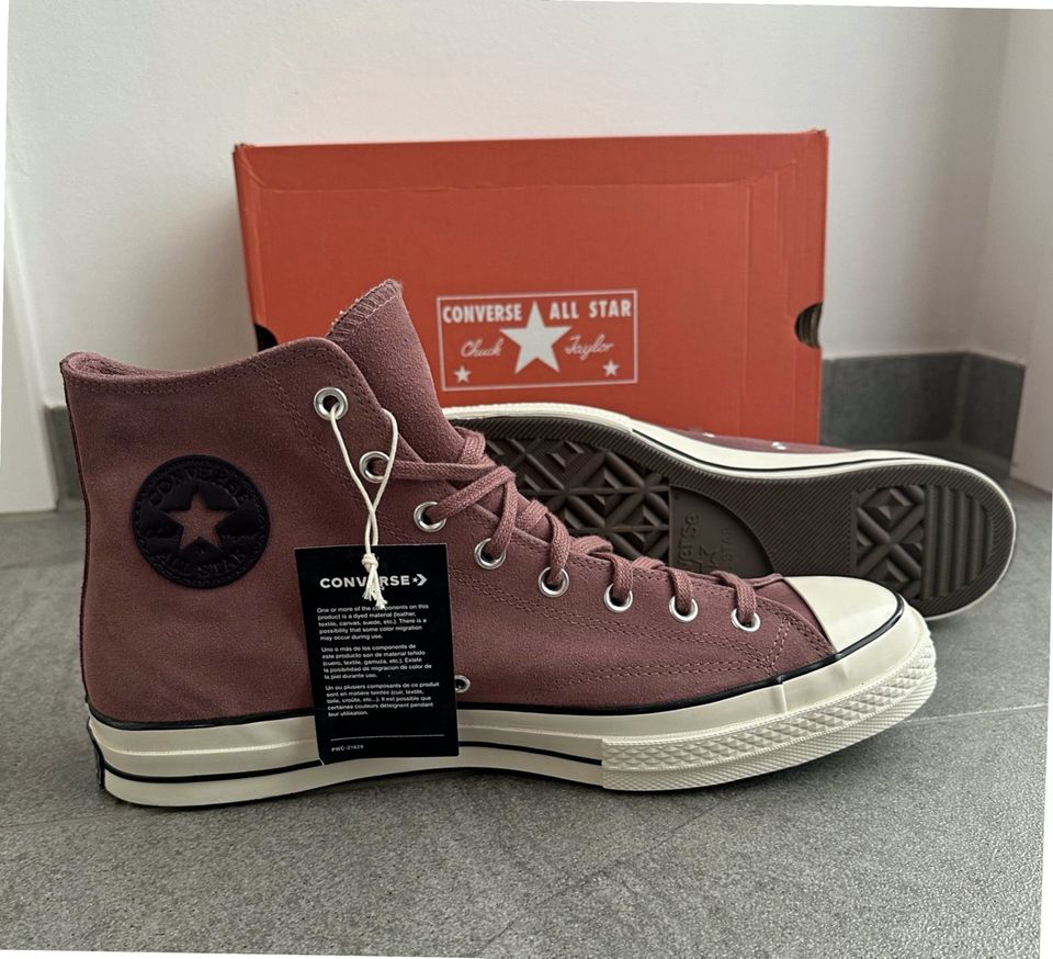 Converse Chucks 70 HI A01456C Saddle Gr 46,5 UK 12 Rot/Braun NEU in Oer-Erkenschwick