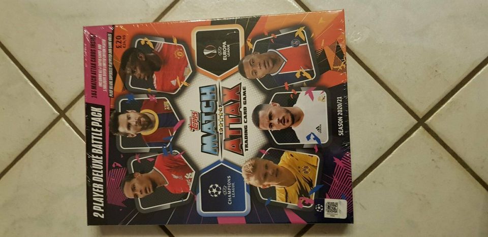 Match Attax CL 20/21 Battle Pack 103 Karten inkl. Limitiert Kante in Romrod