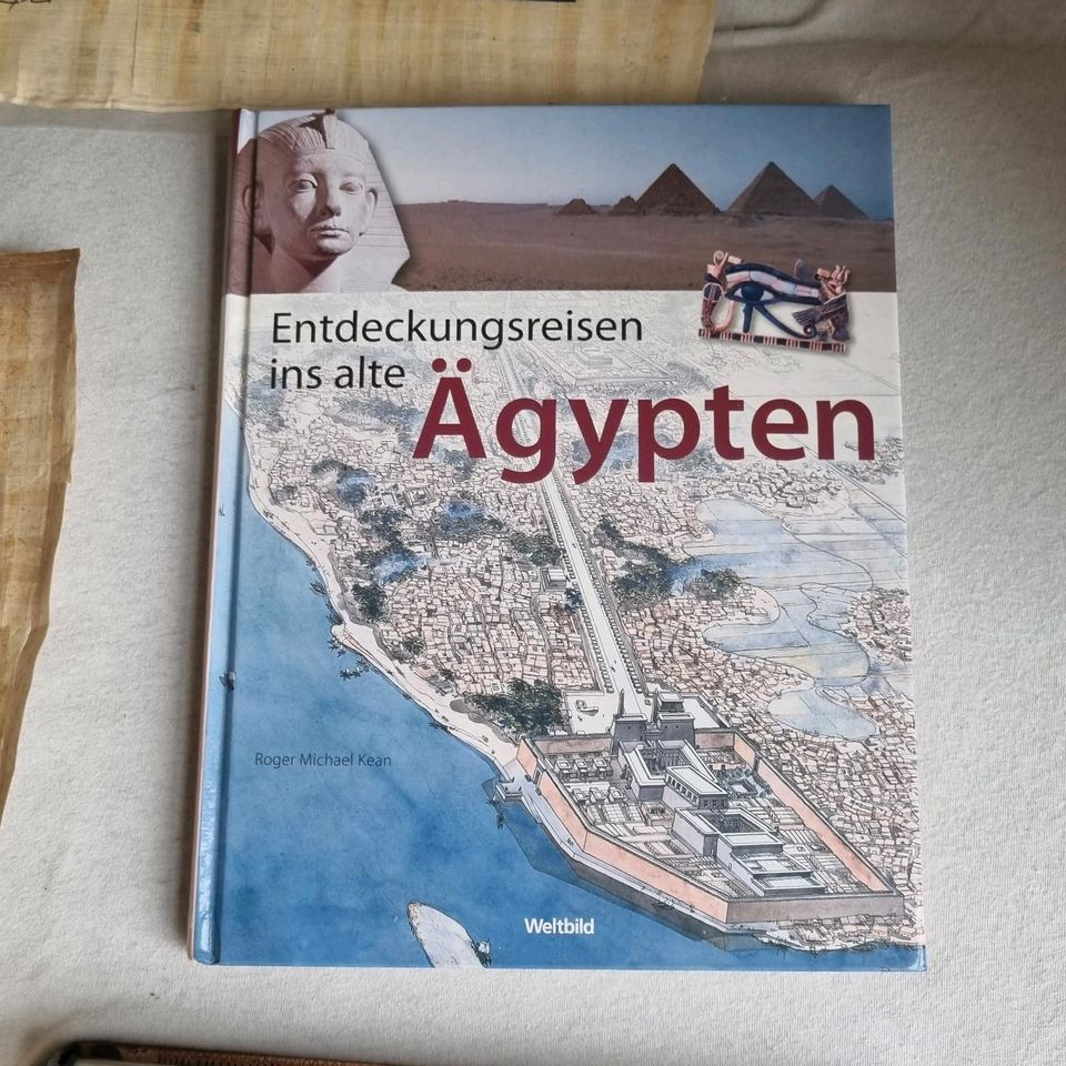 Ägypten Konvolut Papyrus aus Ägypten etc. in Buxheim Memmingen