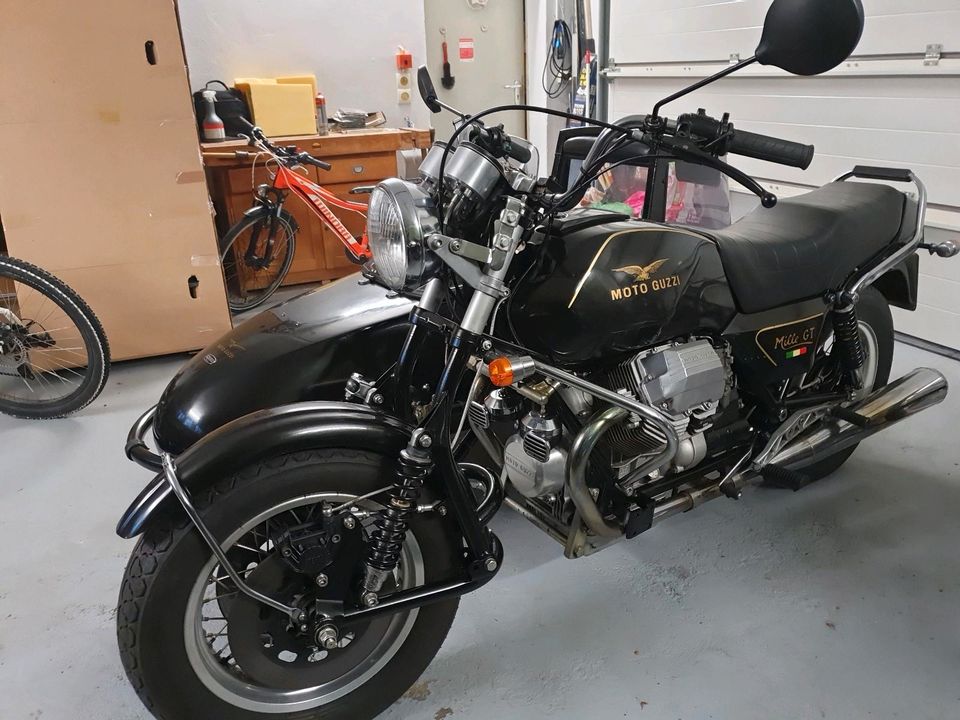 Moto Guzzi Mille GT Gespann mit Squire Beiwagen (4-Sitzer) in Hannover