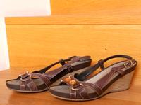 Damen Sandaletten Gr. 38 Geox Leder, Sandalen, feminin, Sommer Bayern - Straubing Vorschau