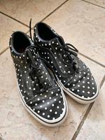 Vans Leder schwarz weiss Dots Punkte Gr. 38 Nordrhein-Westfalen - Erkrath Vorschau