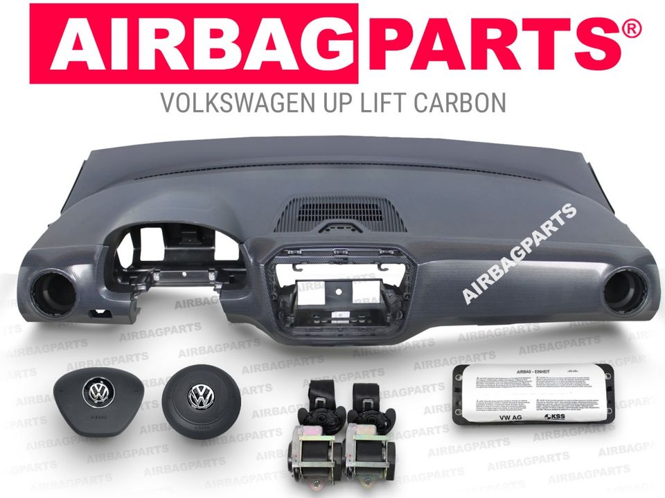 VOLKSWAGEN VW UP LIFT CARBON Armaturenbrett Airbag Satz in Bremen