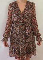 Kleid Blümchen Bindemöglichkeit tailliert Chiffon Nürnberg (Mittelfr) - Nordstadt Vorschau