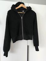 H&M Damen Teddy-Jacke | schwarz | Sweatjacke | M | wie neu Baden-Württemberg - Waiblingen Vorschau