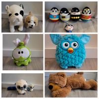 Stofftiere Hund Furby Superhelden Teddybär Omnom Essen - Essen-Borbeck Vorschau