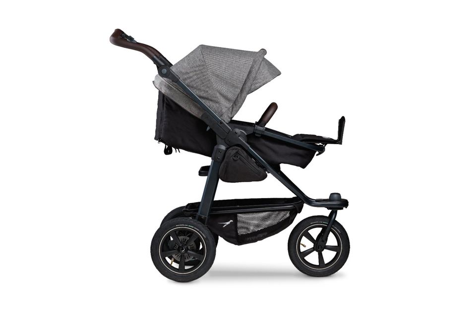 TFK Mono 2 - 2in1 Kombi-Kinderwagen - Luftreifen - Premium Grau - GRATIS XXL-Zubehörpaket - NEU in Fulda