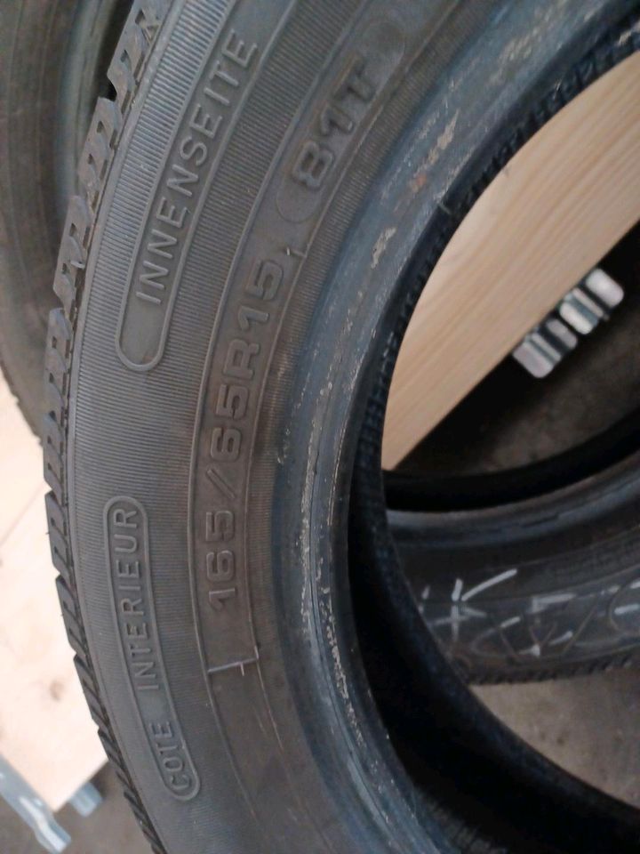 [7]Sommerreifen FULDA 165/65 R15 81T dot 06/17 4mm Profil in Schramberg