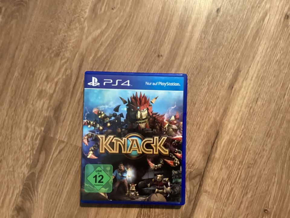 KNACK PS4 Video Spiel in Barsbüttel