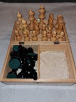 Alte Echtholz Schachfiguren Berlin - Pankow Vorschau