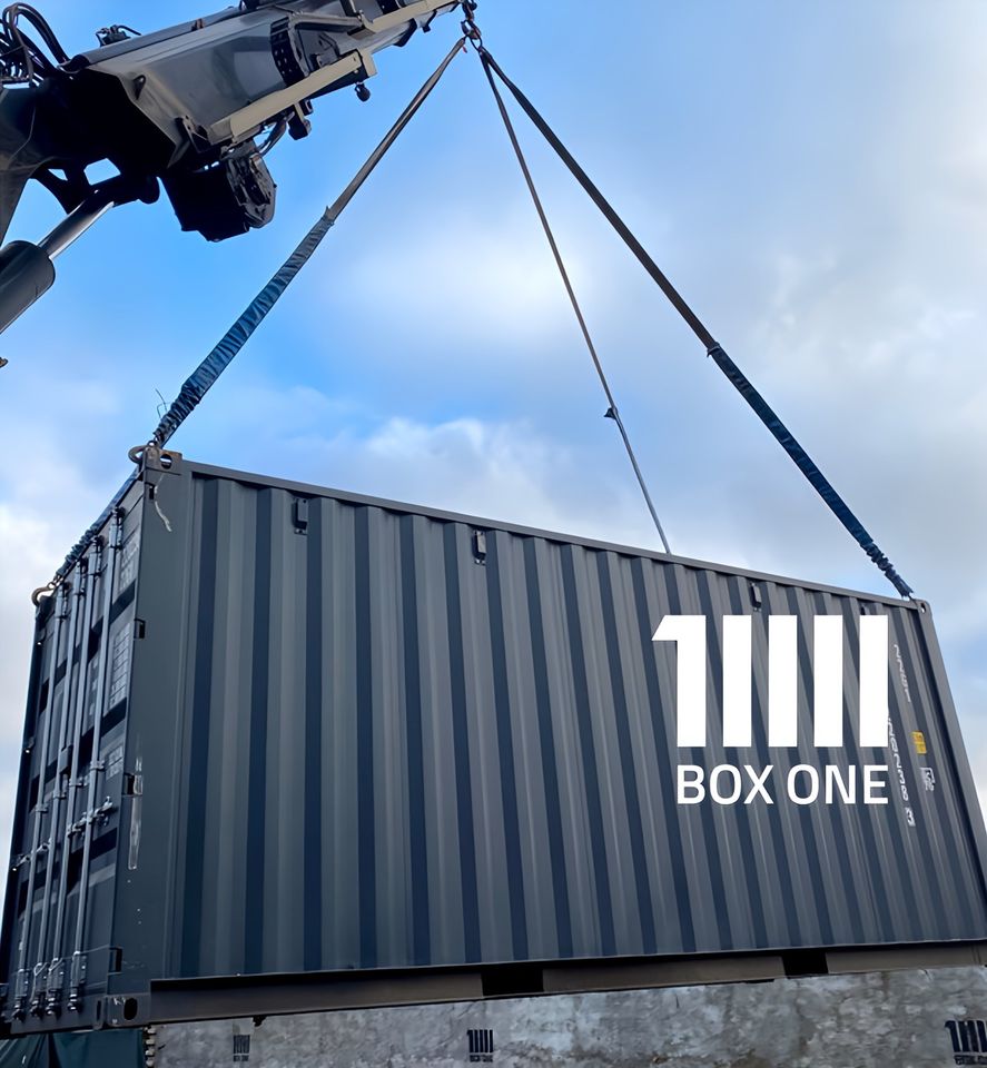 ✅ 20 Fuß Seecontainer | BOX ONE | Container | Lagercontainer | alle Farben in Mannheim