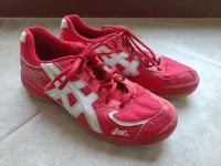 Asics Hallenturnschuhe rot Größe 42 Dresden - Weixdorf Vorschau