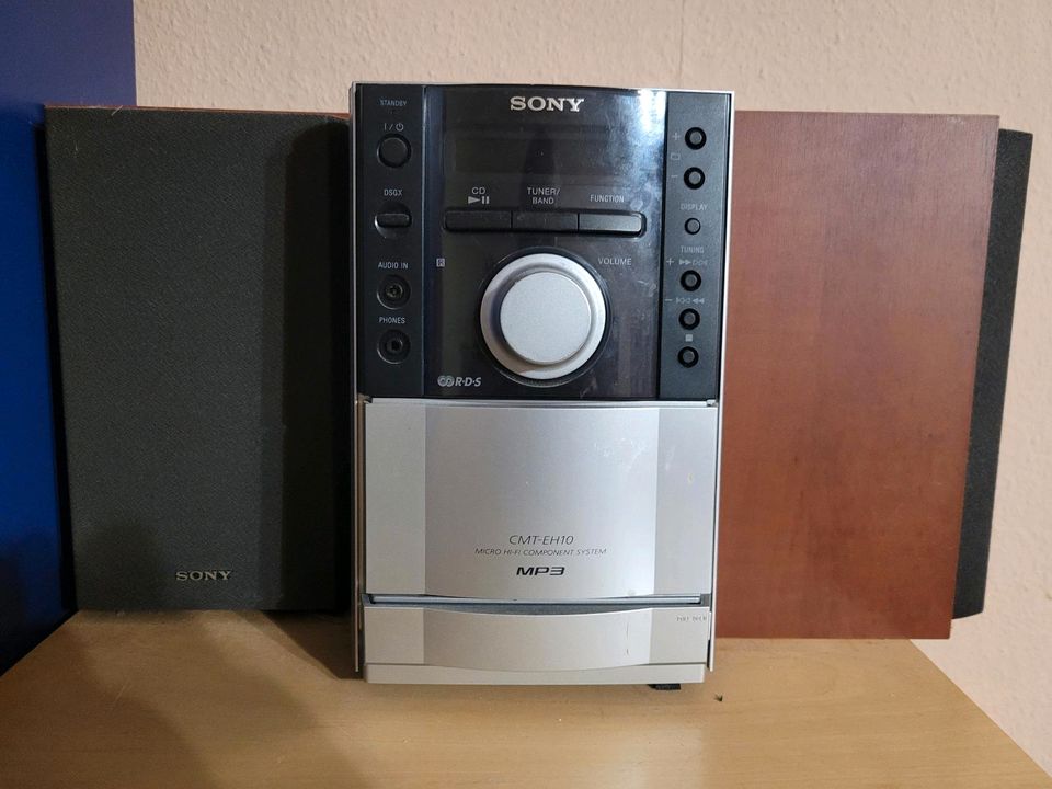 Sony mini-anlage,CD,Kassette,gebraucht in Berlin