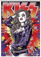 KISS Poster Kunstdruck Waldbühne Berlin selten Thüringen - Jena Vorschau