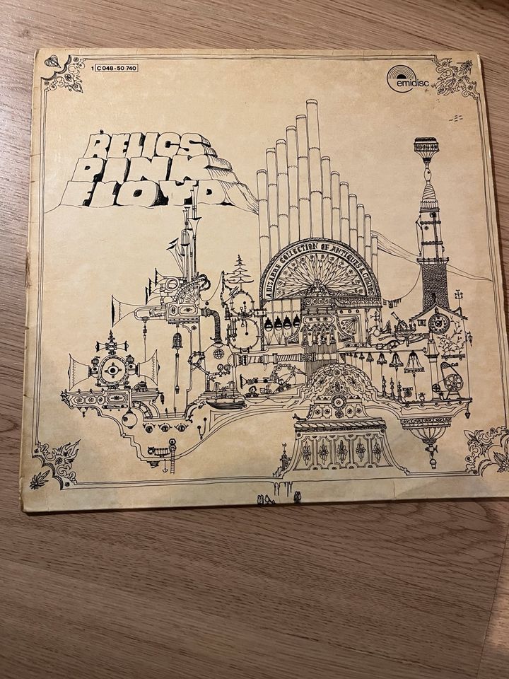 Pink Floyd, Relics Vinyl, 1971 in Stuttgart