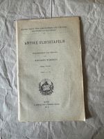 Antike Fluchtafeln. Herausgegeben und erklärt von Richard Wünsch Nürnberg (Mittelfr) - Mitte Vorschau