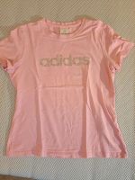 Adidas T-Shirt rosa Silber Glitzer Größe M Damen Mädchen Shirt 38 Hessen - Fuldabrück Vorschau