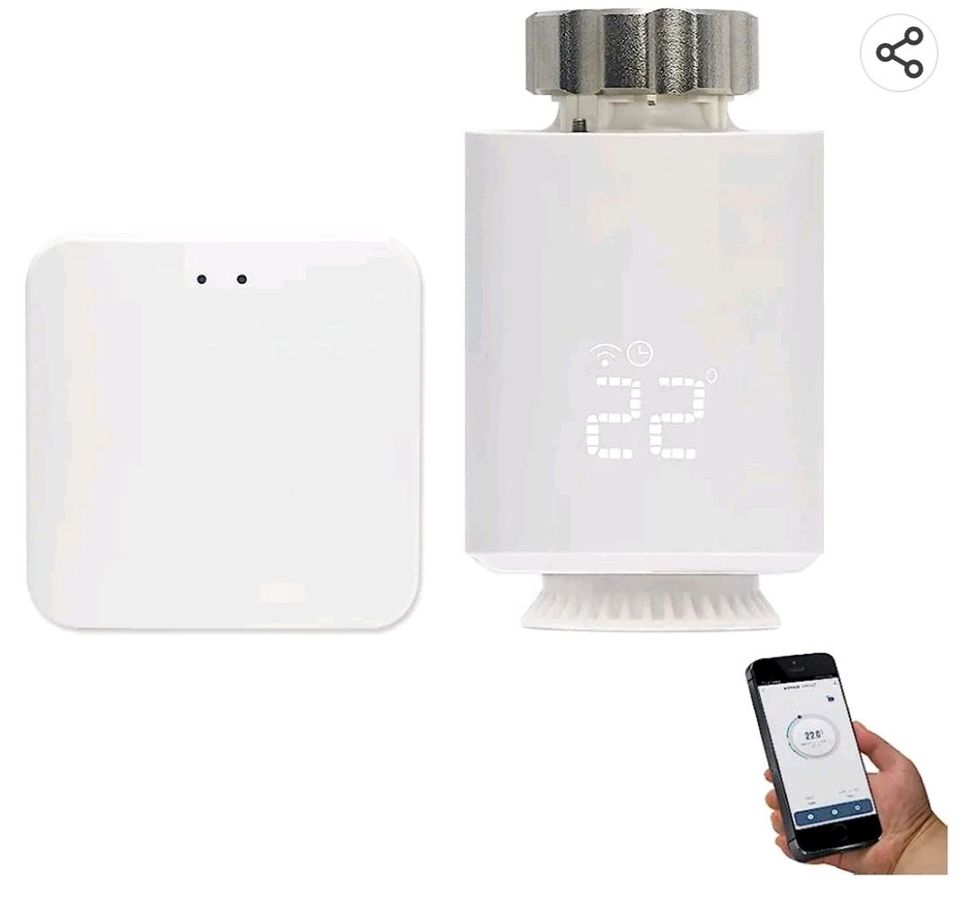 KETOTEK Smart Heizkörperthermostat Starterset mit Hub, Tuya Therm in Stolberg (Rhld)