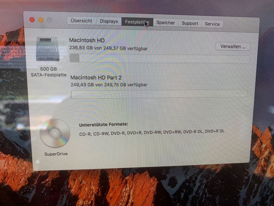 Imac Sierra 21,5 Zoll in Weißenburg in Bayern