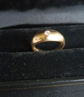 Gr. 50, Diamantring Gold Ring Gold 585 / 14K, ca. 0,1ct Diamant Niedersachsen - Guderhandviertel Vorschau
