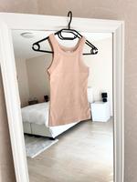 H&M Top Oberteil Shirt Gerippt Lachs Rosé Rot Pink XS Hessen - Schlitz Vorschau