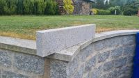 5 Stück Granit Kantenleistenstein Bord Granitbord Palisade Sachsen - Neugersdorf Vorschau