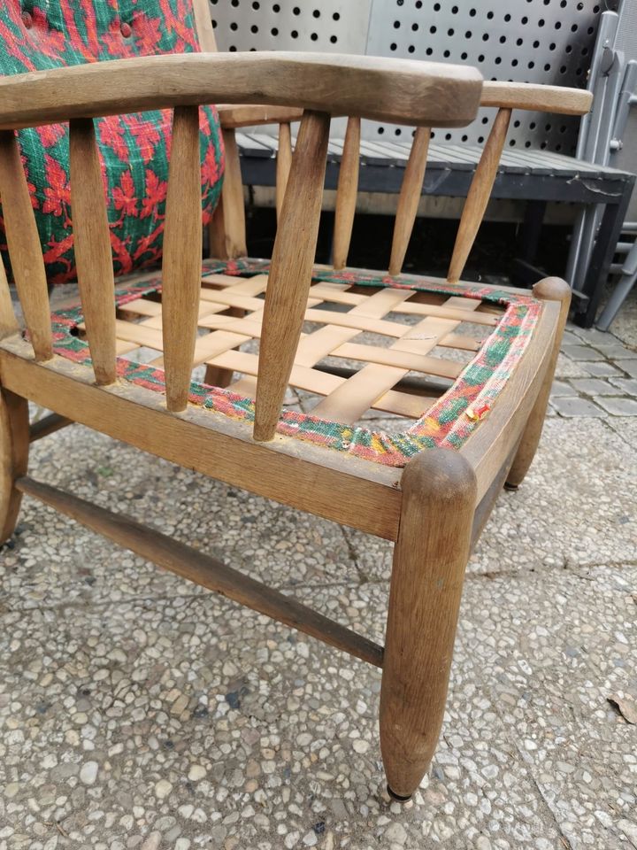 Sessel/ Stuhl Antiquitäten Holz zu verschenken in Unna