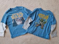 STARWARS Gr. 98 Sweatshirt Kinderkleidung Jungen blau Leipzig - Wiederitzsch Vorschau