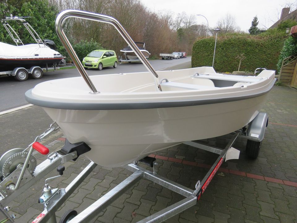 Terhi 400 neu Angelboot Ruderboot Honda BF 15 führerscheinfrei C in Rietberg