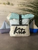 Rollrucksack, Rolltop, Kite surfen, Upcycling, Unikat, by A&K Hessen - Bad Homburg Vorschau