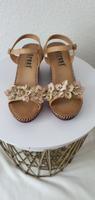 Street Damen Sommerschuhe, Sandalen Gr. 39 in Beige Hamburg - Harburg Vorschau
