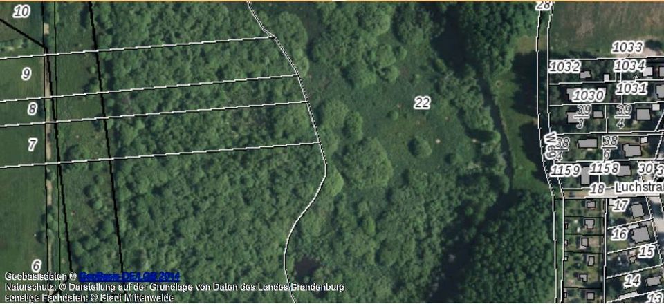 VIDEO 19000m² Naturschutzgebiet in PLZ 15711 Zeesen/ Senzig in Königs