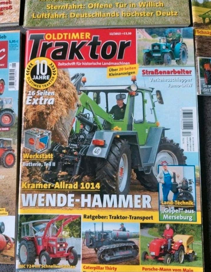 5 Traktor,Schlepperzeitschriften in Fuldatal