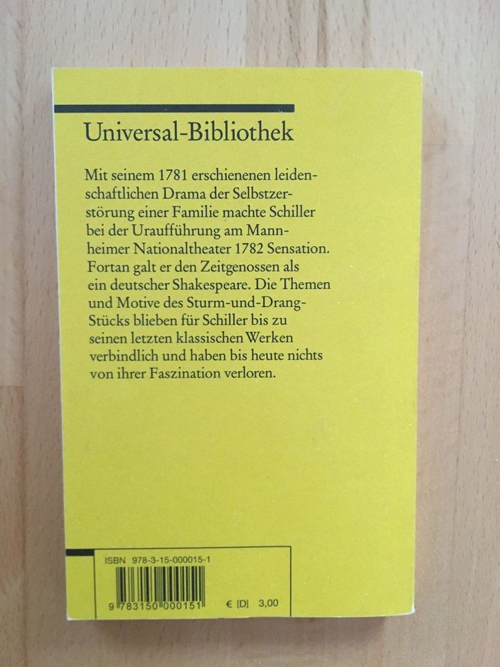 "Die Räuber" von Friedrich Schiller in München