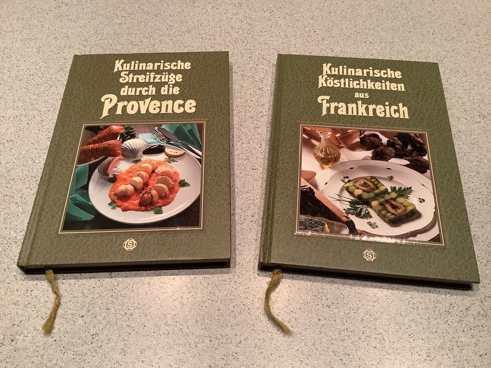 Kochbuch Frankreich und Provence, Kunstleder in Breitenbach 