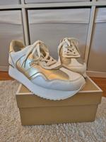 Michael Kors RAINA TRAINER Sneaker Metallic Gold Gr. 8,5 39 Brandenburg - Potsdam Vorschau