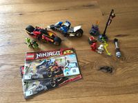 Lego Ninjago 70667 Kais Feuer-Bike & Zanes Schneemobil Nordrhein-Westfalen - Lindlar Vorschau