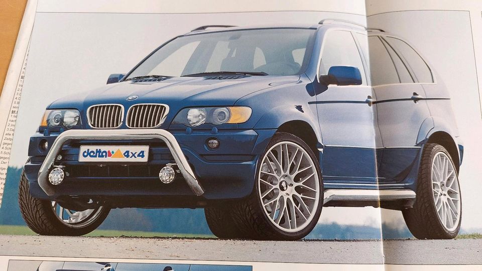BMW X5 E53 Delta Offroad Zubehör Katalog von 2000 in Nordrhein