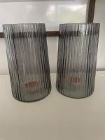 2x graue Vasen deko Vintage Glas Nordrhein-Westfalen - Moers Vorschau