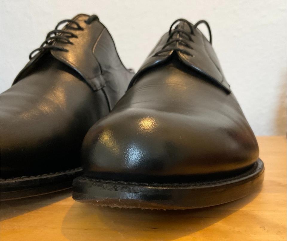 Ludwig Görtz Derby Herren Lederschuhe rahmengenäht Gr. 45 in Hamburg