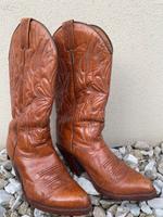Cowboystiefel handgenäht Leder Vintage Gr 5 1/2 Bayern - Freystadt Vorschau