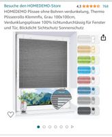 3 xThermoplissee „Neu“ 95 x 100 ohne Bohren Nordrhein-Westfalen - Warstein Vorschau