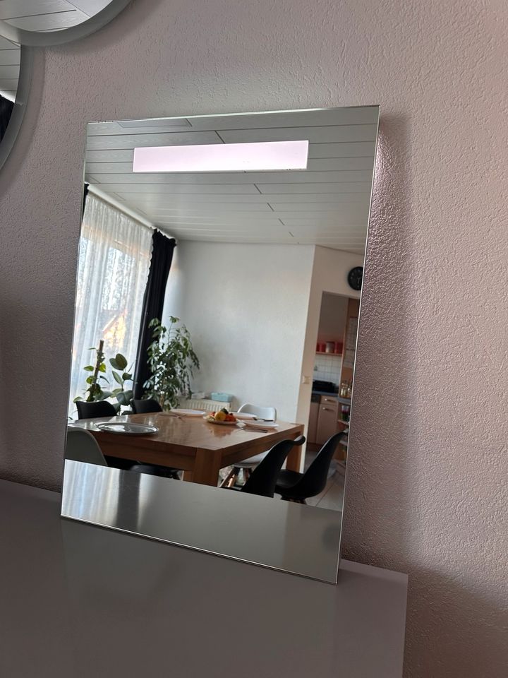 Wandspiegel Badspiegel LED Spiegel mit Beleuchtung 70x50cm in Schwäbisch Hall