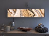 Wanddeko Lampe LED Kunstwerk 120x30 Lichtobjekt NCCUdesign Bild Düsseldorf - Pempelfort Vorschau