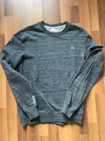 Lacoste Pullover grau schwarz meliert Gr. M Sweater Hoodie Sachsen - Coswig Vorschau