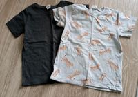 2 T-Shirts H&M Gr 98 grau Hessen - Bad Homburg Vorschau