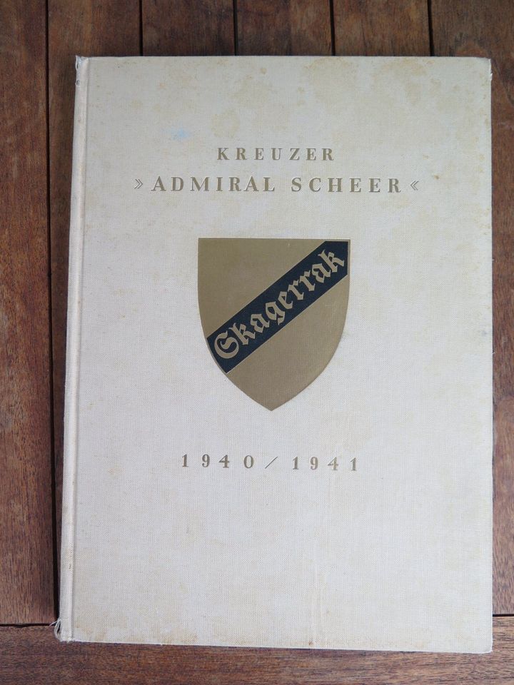 Kreuzer Admiral Scheer 1940/1941 Feindfahrtbuch Erinnerung in Köln