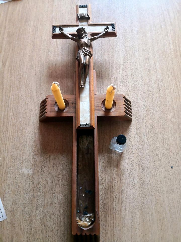 Kreuz antik  letzte  Ölung in Sibbesse 