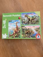 Puzzle 3x48 Teile Dinosaurier Bayern - Erdweg Vorschau