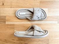 H&M Premium Sandale Slipper Schlappe Pantolette Mule Leder gr.38 Bayern - Erlangen Vorschau